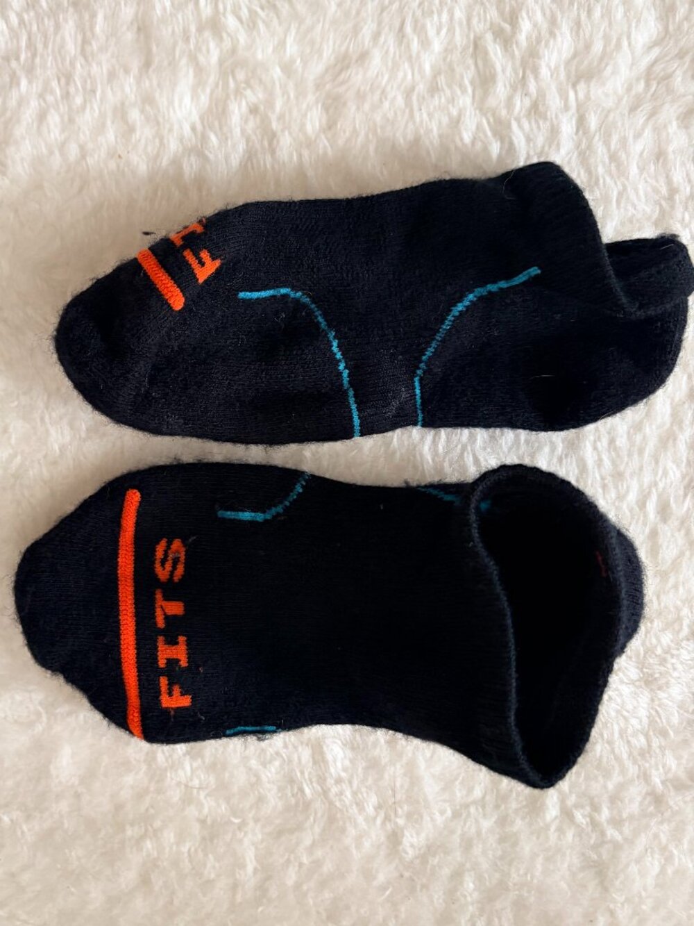 FITS Original Light Cushion Low Sock, black, size S